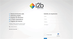 Desktop Screenshot of i2b.com.br